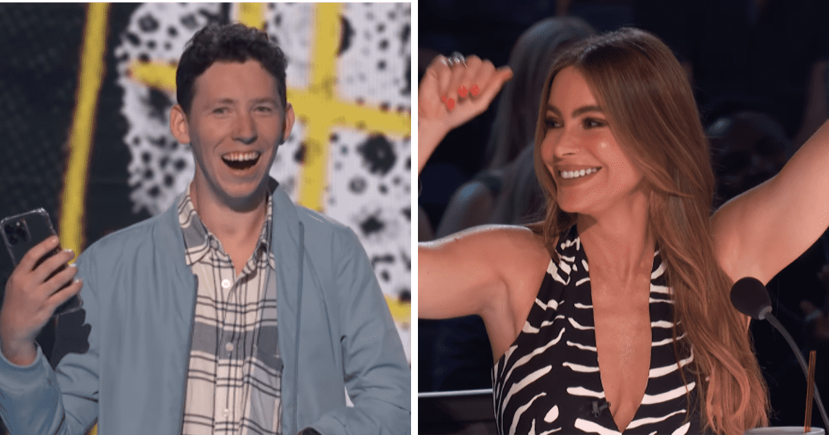 'AGT' fans left in stitches after Ahren Belisle flirted with Sofia Vergara in during Qualifier 2 (YouTube/AGT)