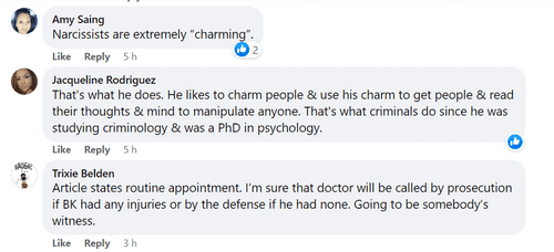 Image: University of Idaho Murders - Case Discussion/Facebook screenshot