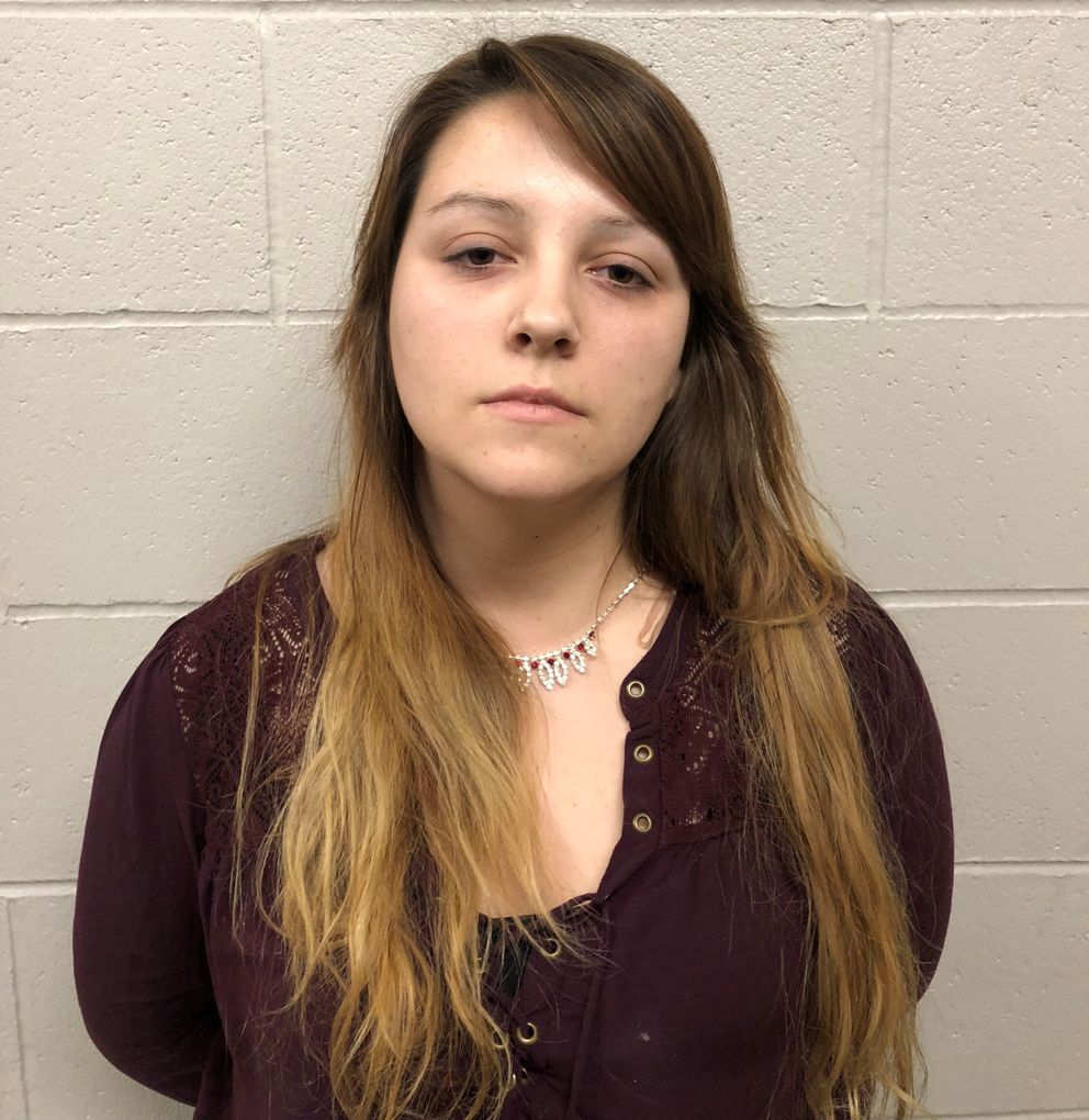 The 23-year-old mother was arrested on Wednesday (Source: Fairbanks Police Department)