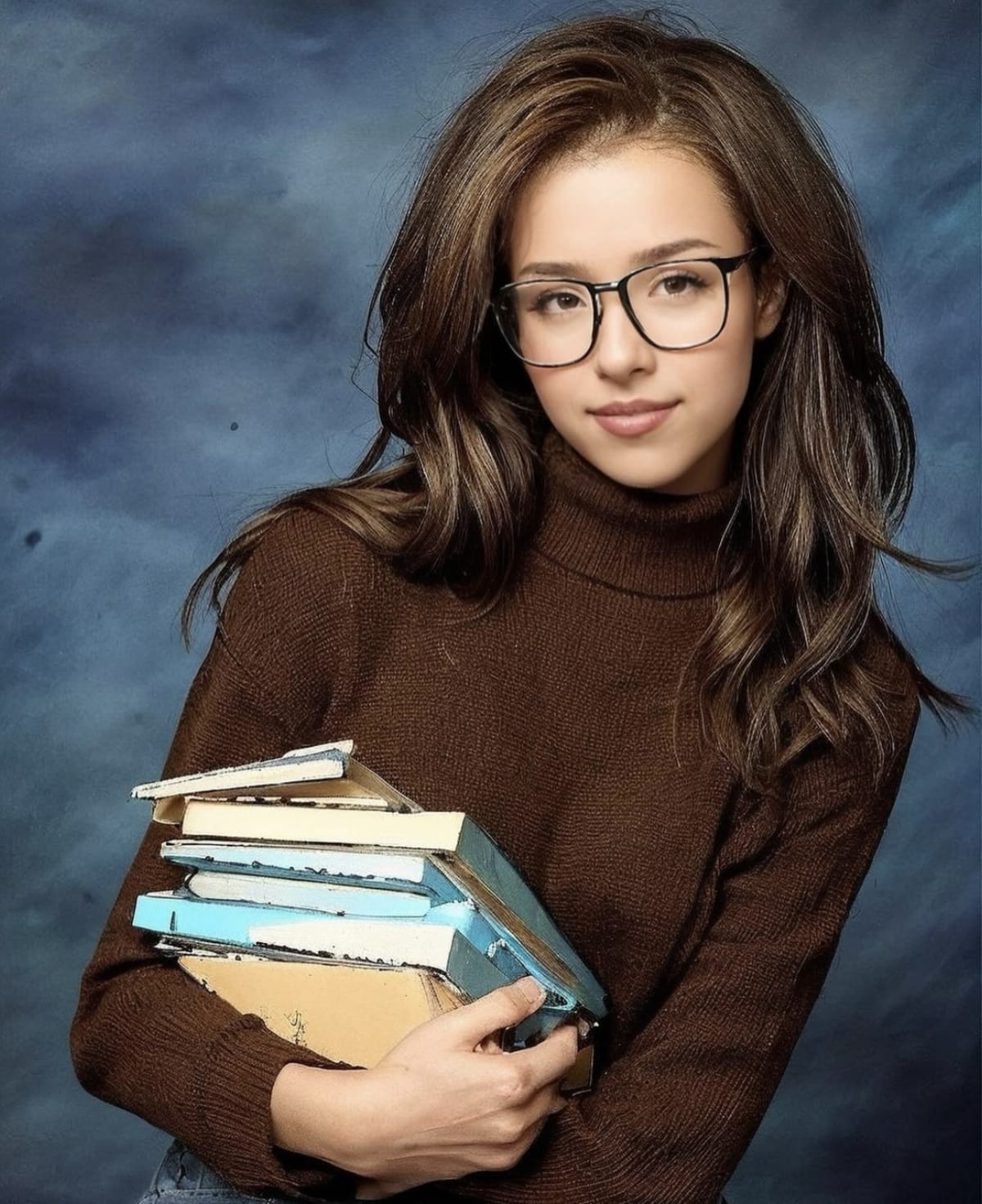 A glimpse of Pokimane's yearbook pictures (@pokimanelol/Instagram)