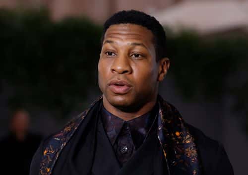 Jonathan Majors attends the 2nd Annual Academy Museum Gala at Academy Museum of Motion Pictures on October 15, 2022 in Los Angeles, California.