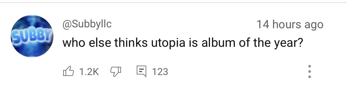 Comment section from Cenat's livestream (@kaicenat/Youtube)