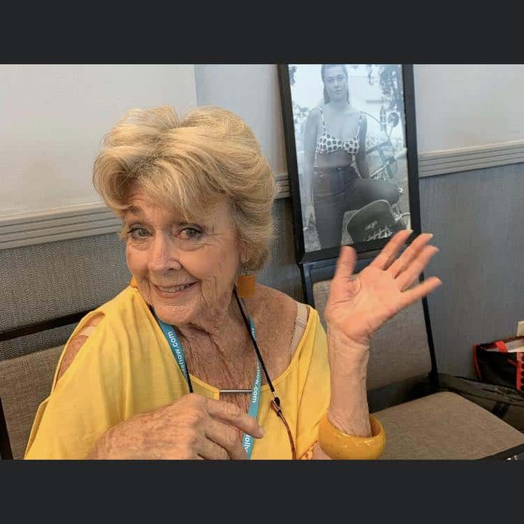 Parady is survived by her son, Jonathan Peverall. (Facebook/ Hersha Parady) 