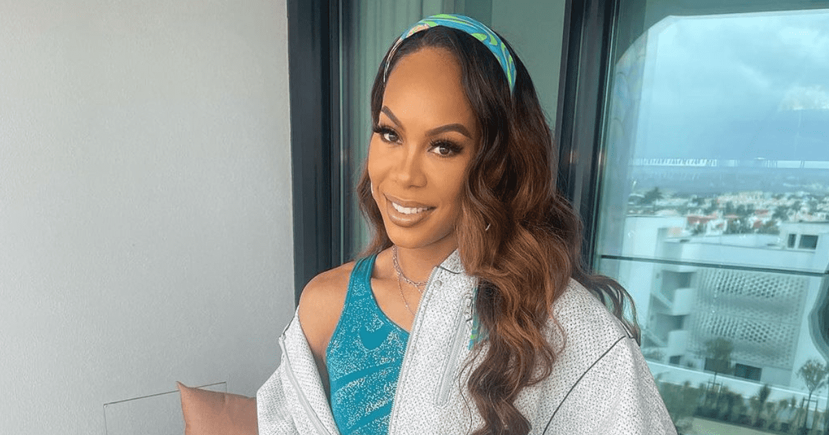  In 2010, Sanya Richards-Ross married American football player Aaron Ross of the New York Giants (Instagram/sanyarichiross)