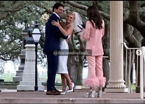 'Southern Charm' star Madison LeCroy gets married to fiance Brett Randle while Erica Cain Missel officiates (Instagram/@bravoandcocktails_)