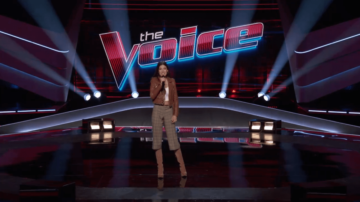 'The Voice' Season 24 singer Angelina Nazarian gets 2 cair turn (NBC)