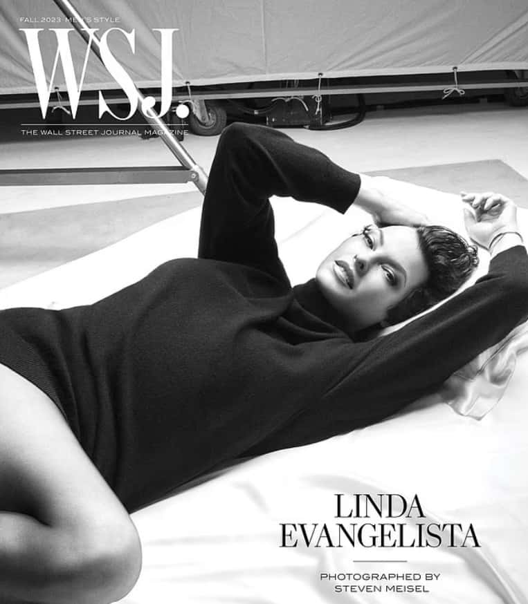 Linda Evangelista (WSJ/ Screengrab)