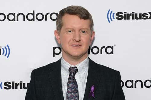 (EXCLUSIVE COVERAGE) Ken Jennings visits SiriusXM Studios on January 06, 2020 in New York City.