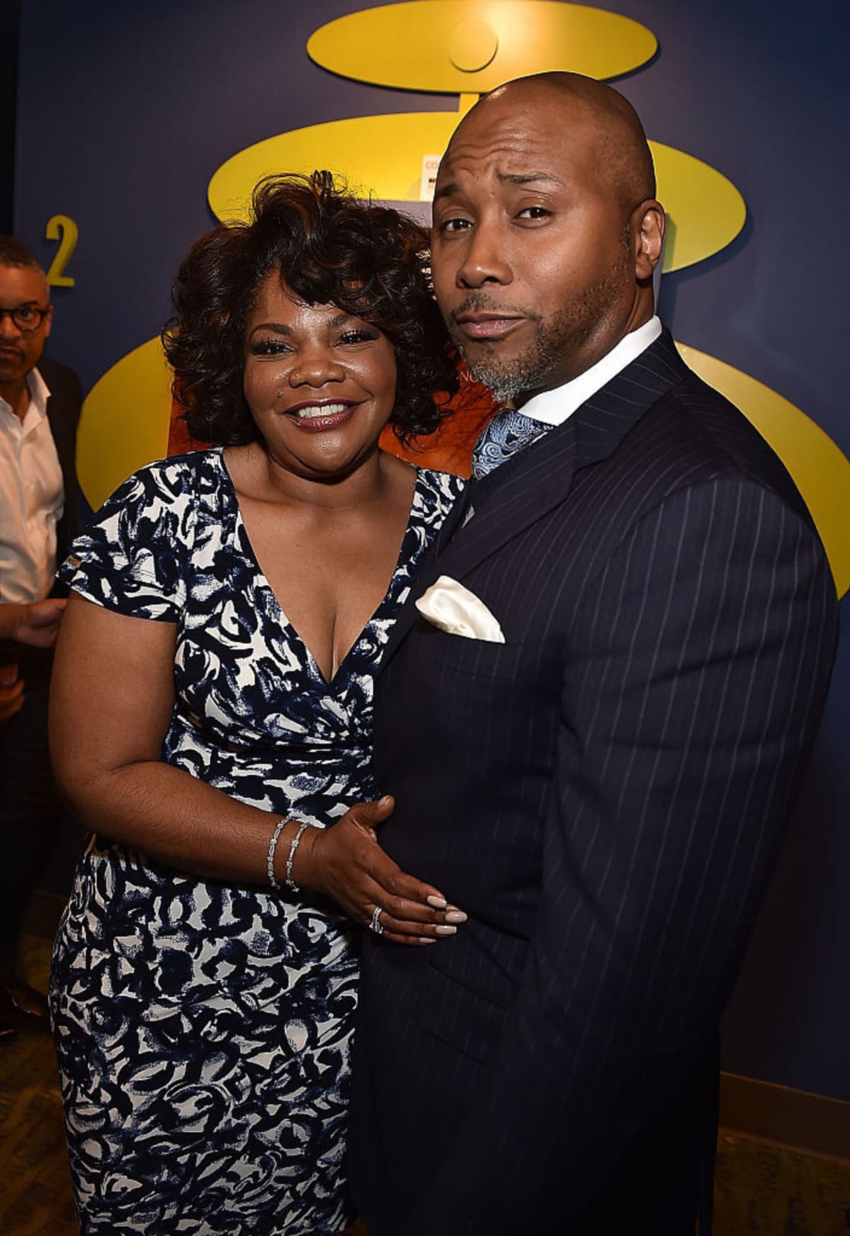 Actress Mo'Nique and Sidney Hicks attend 