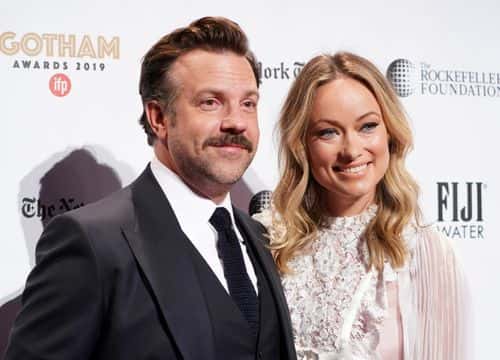 Jason Sudeikis and Olivia Wilde attend the IFP's 29th Annual Gotham Independent Film Awards at Cipriani Wall Street on December 02, 2019 in New York City.