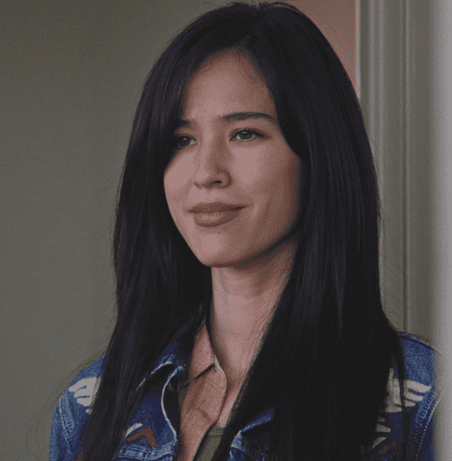 Kelsey Asbille’s Monica in 'Yellowstone. (IMDb/Yellowstone)