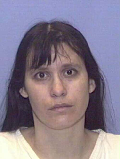 Convicted child killer Andrea Yates is shown in this Texas Department of Criminal Justice photo March 21, 2002. Yates confessed to drowning her five children in a bathtub last June, was convicted March 19 on two counts of capital murder and sentenced to life in prison.