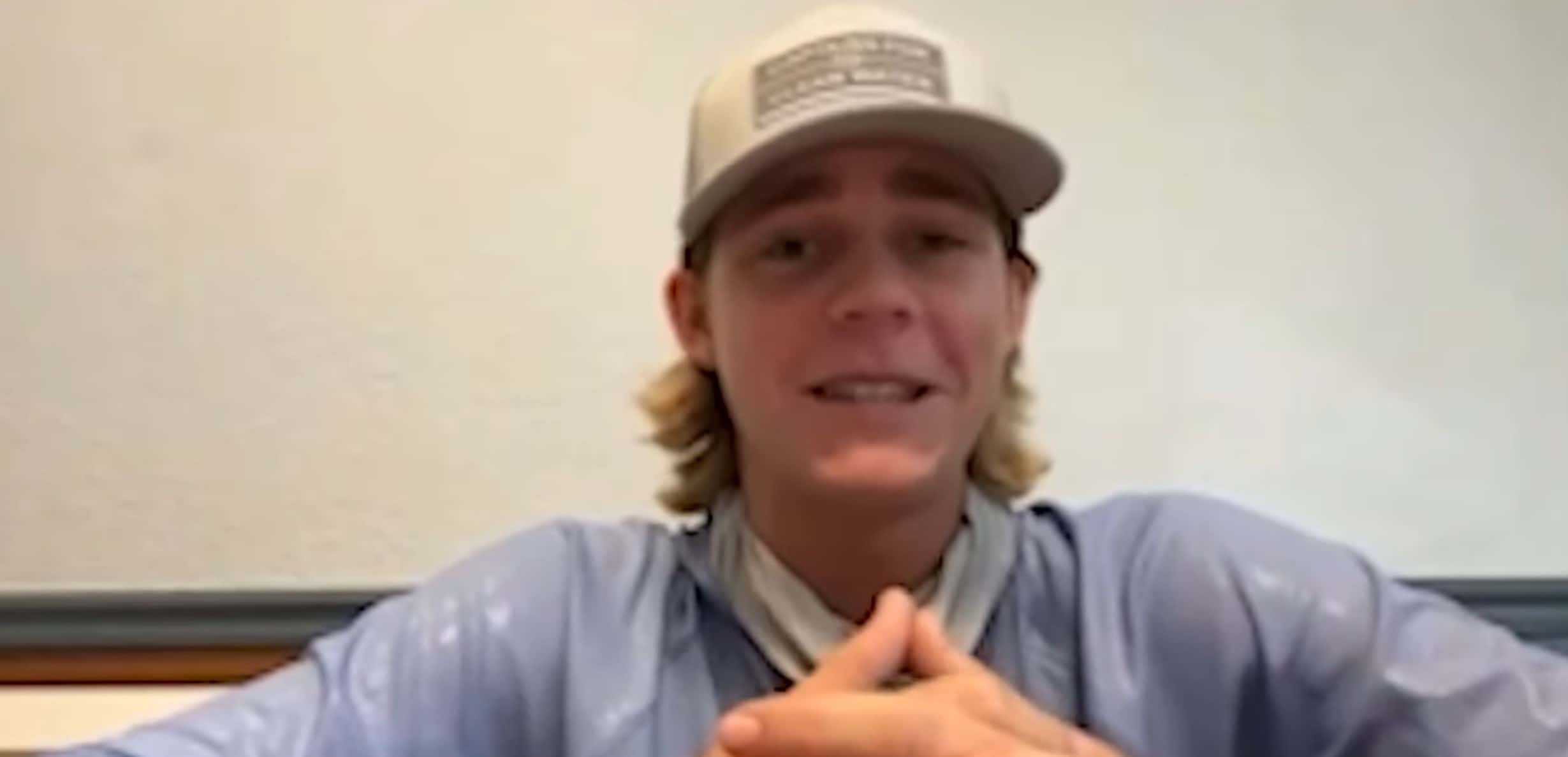 Jack Cronin said his capture of the massive python would have won the Florida Python Challenge (Fox 35 Orlando screengrab)