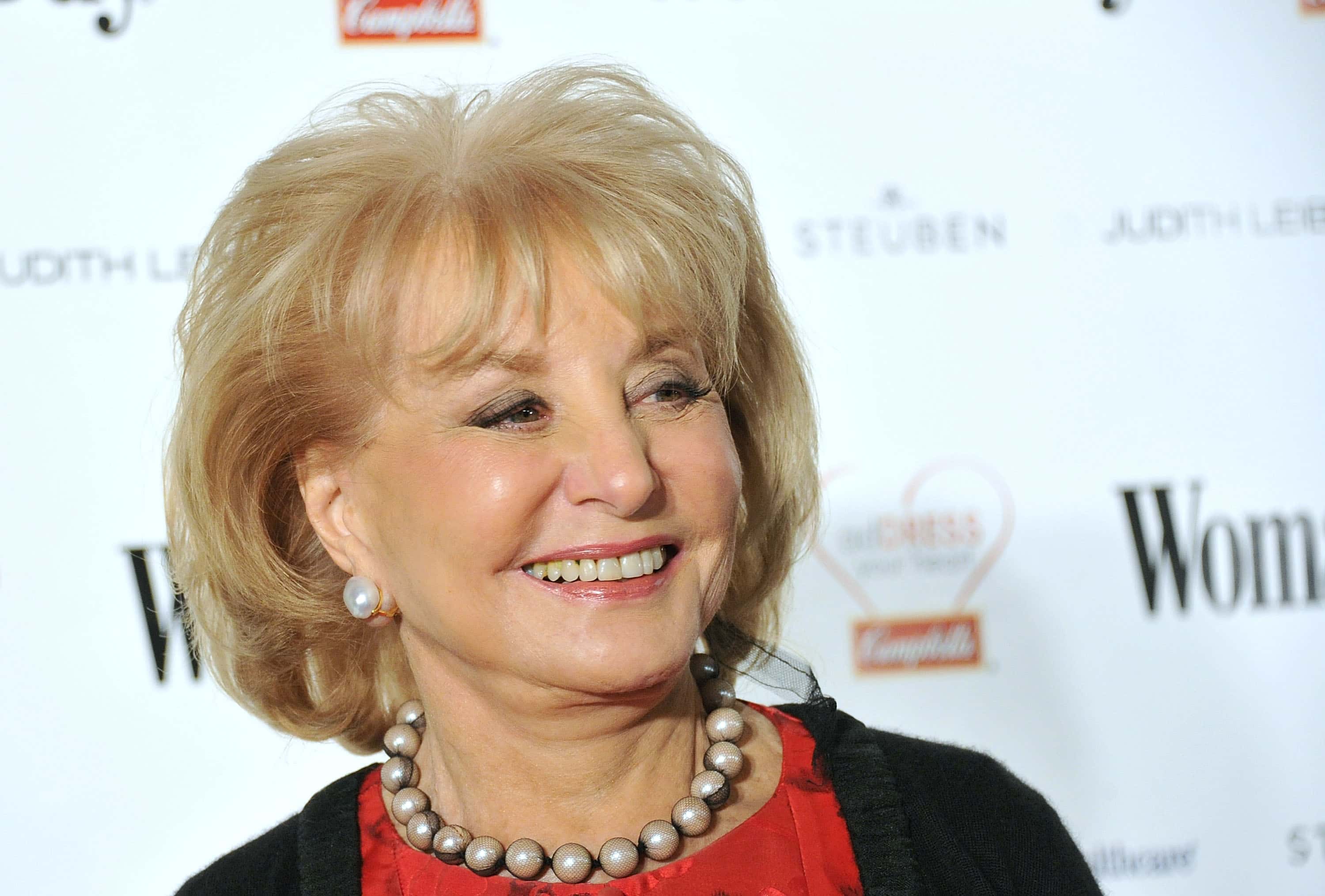NEW YORK, NY - FEBRUARY 08:  Television personality Barbara Walters attends the Woman's Day 8th Annu