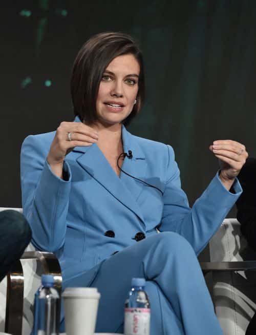 Lauren Cohan attends the CTAM 2023 TCA Winter Press Tour at The Langham Huntington, Pasadena on January 10, 2023 in Pasadena, California.