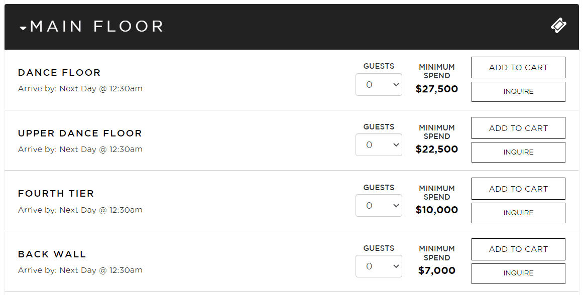 Tickets cost for Travis Scott's Las Vegas nightclub shows (Photo by ZoukGroup)