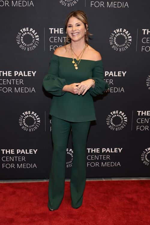 Jenna Bush Hager attends the 70th anniversary celebration of NBC's