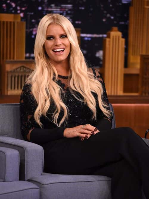 Jessica Simpson Visits 