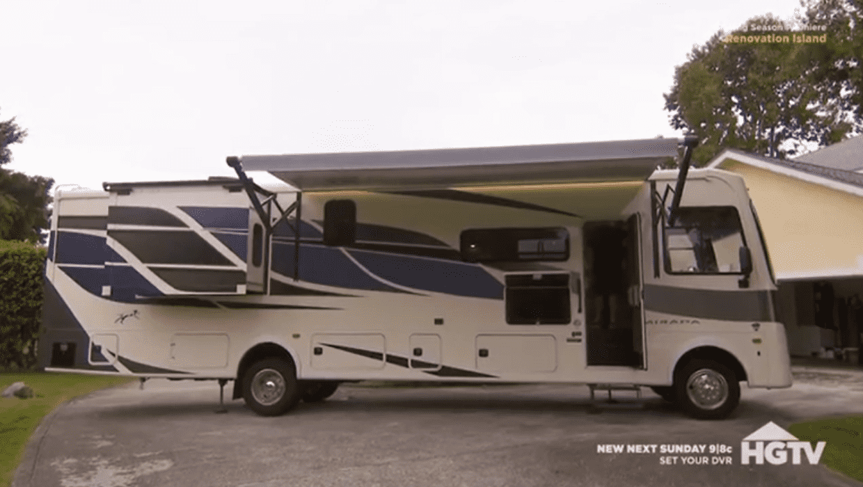 Bryan buys an RV for the family in 'Renovation Island' Season 4 (HGTV)