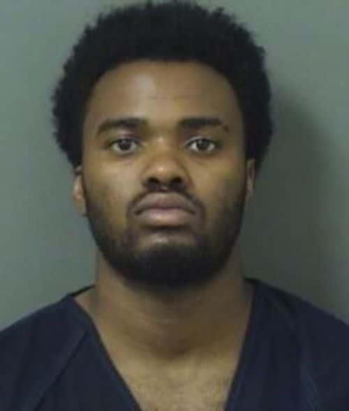 Marcendy Elie tried to hit three bicyclists with a car ( Palm Beach County Sheriff’s Office)