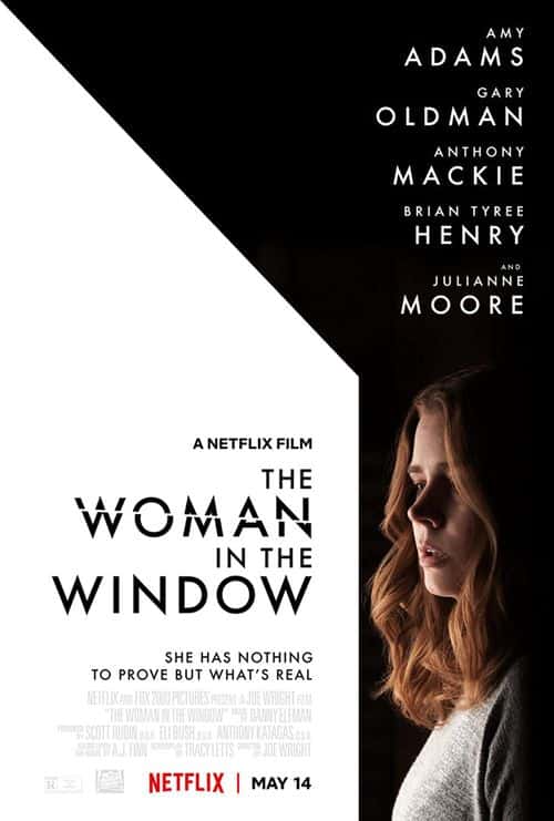 The official poster of 'The Woman in the Window' (2020) (IMDb)