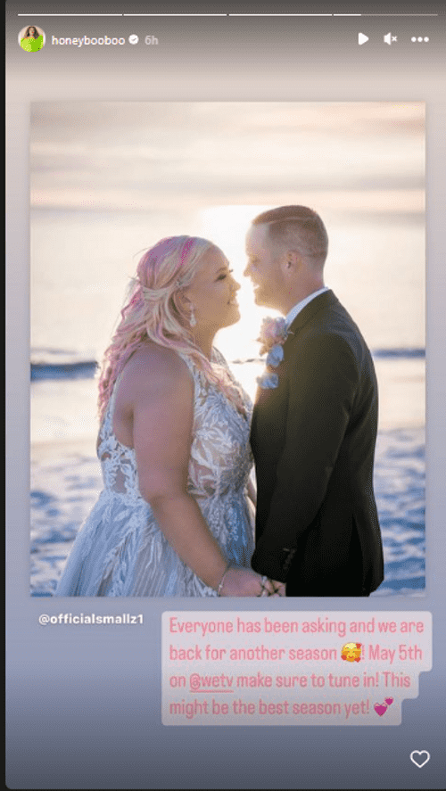 Honey Boo Boo anounces release date of 'Mama June' upcoming season (@honeybooboo/instagram)