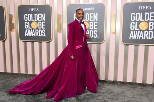 Billy Porter attends the 80th Annual Golden Globe Awards at The Beverly Hilton on January 10, 2023 in Beverly Hills, California.