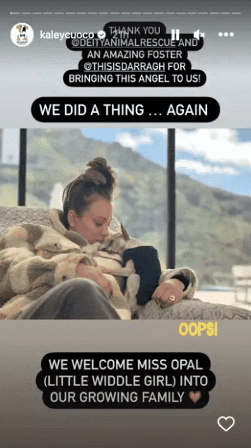 (Instagram/@kaleycuoco)