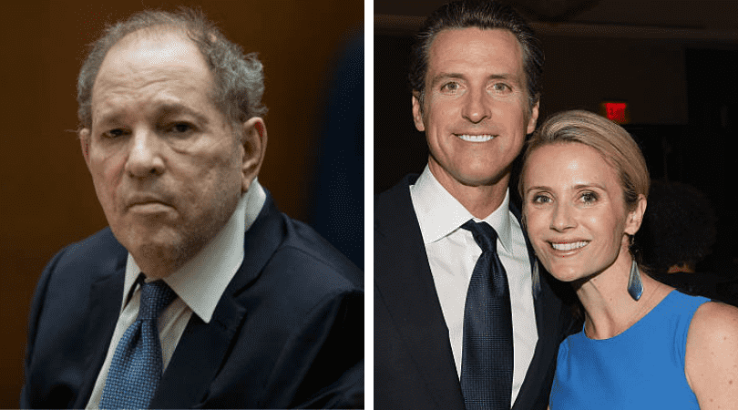Harvey Weinstein faces two charges for the alleged sexual assault of Jennifer Siebel Newsom (Paul Morigi/Etienne Laurent-Pool/Getty Images)