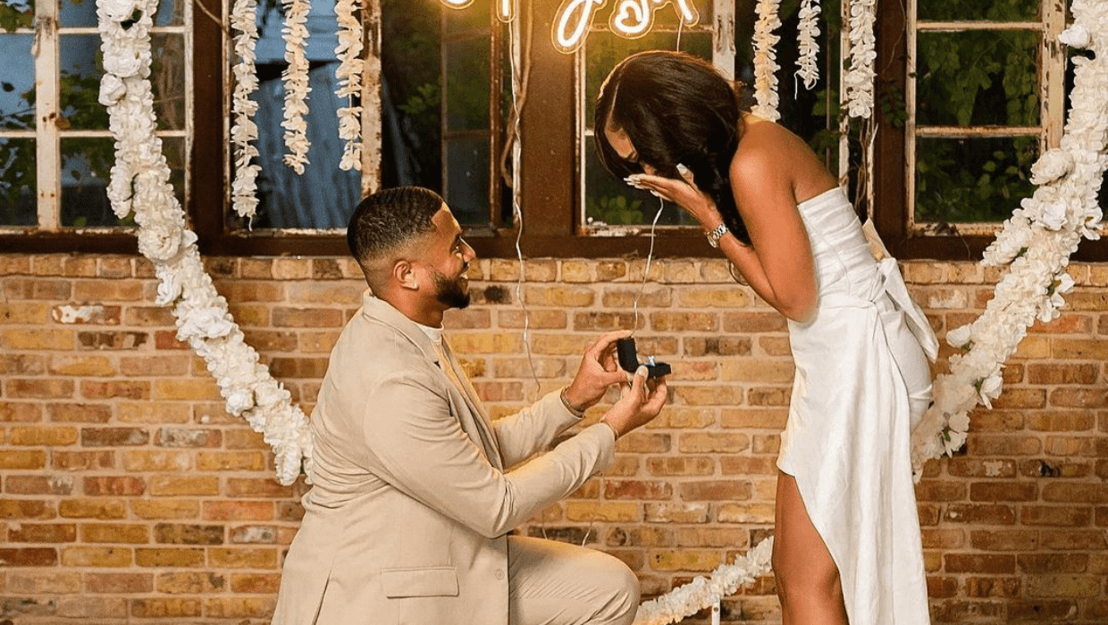 Shanique Imari and Randall Griffin got engaged again in 2023 (Instagram/shaniqueimari)