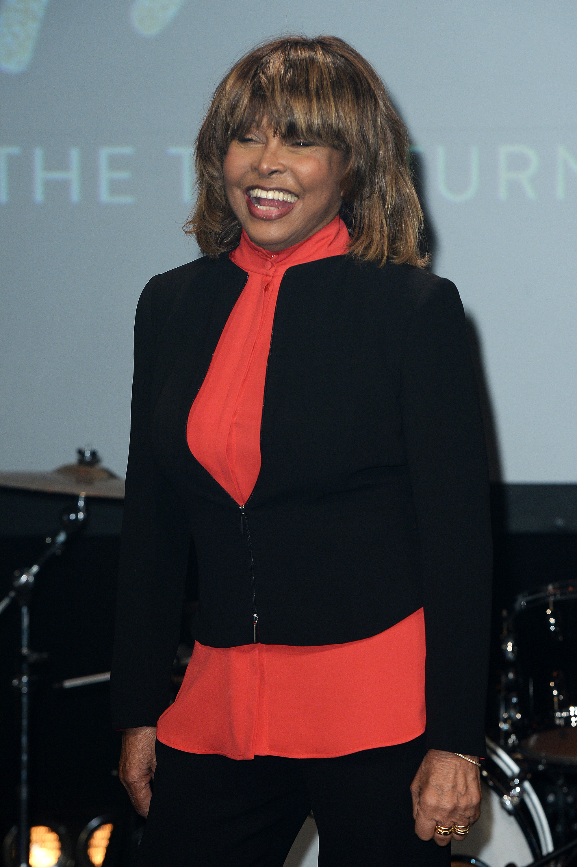 Tina Turner during the 'TINA: The Tina Turner Musical' photocall at Aldwych Theatre on October 17, 2017 in London, England.