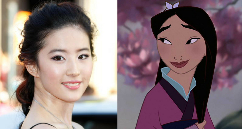 Liu Yifei is set to play the character of the warrior princess, Mulan. (IMDb/ Getty Images)