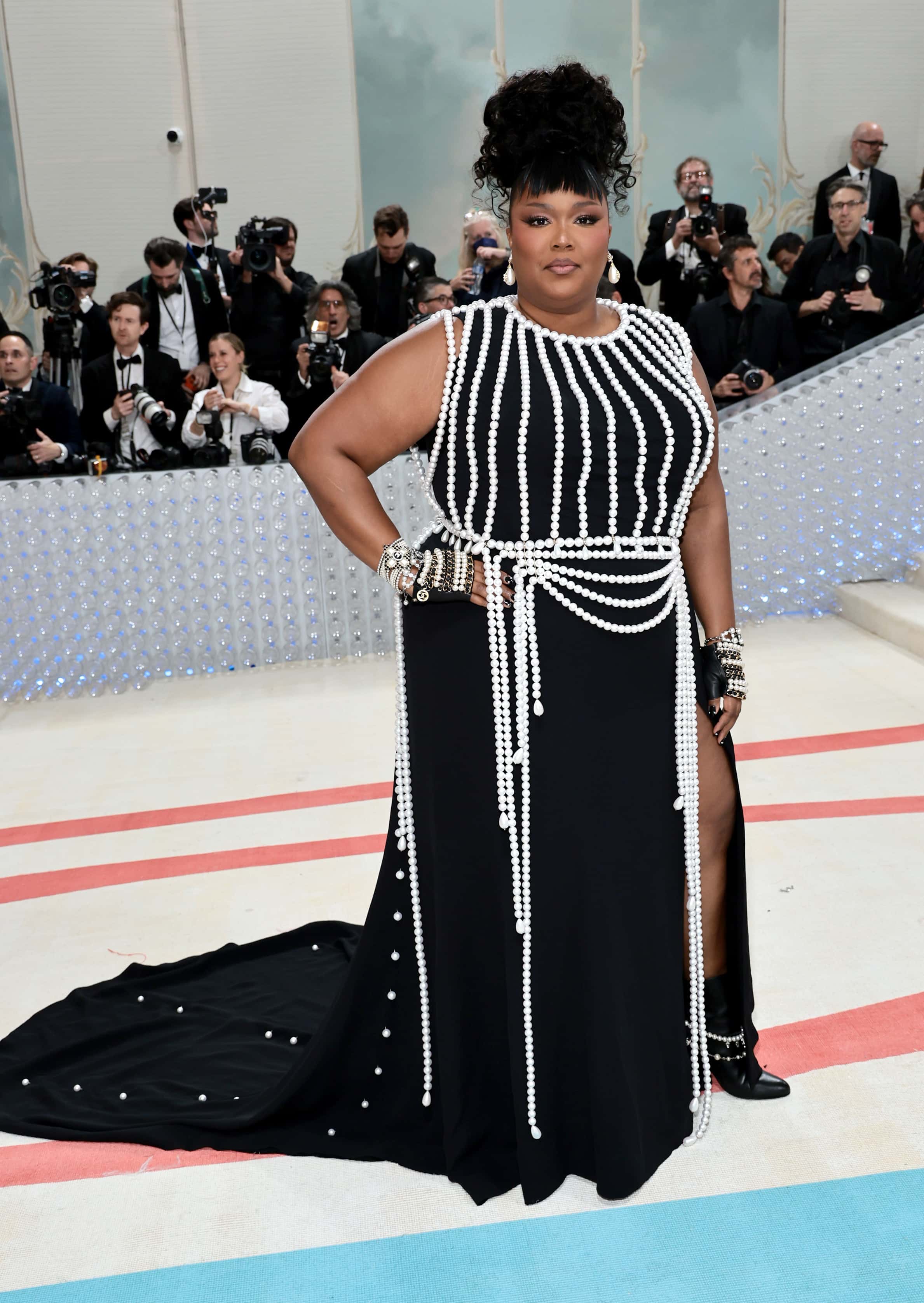 Lizzo attends The 2023 Met Gala Celebrating 
