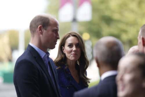 Catherine, Princess of Wales and Prince William, Prince of Wales attend the 10th Anniversary Celebration of Coach Core at Copper Box Arena on October 13, 2022 in London, England.