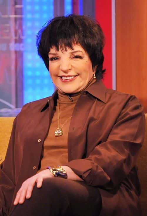 Actress/singer Liza Minnelli visits