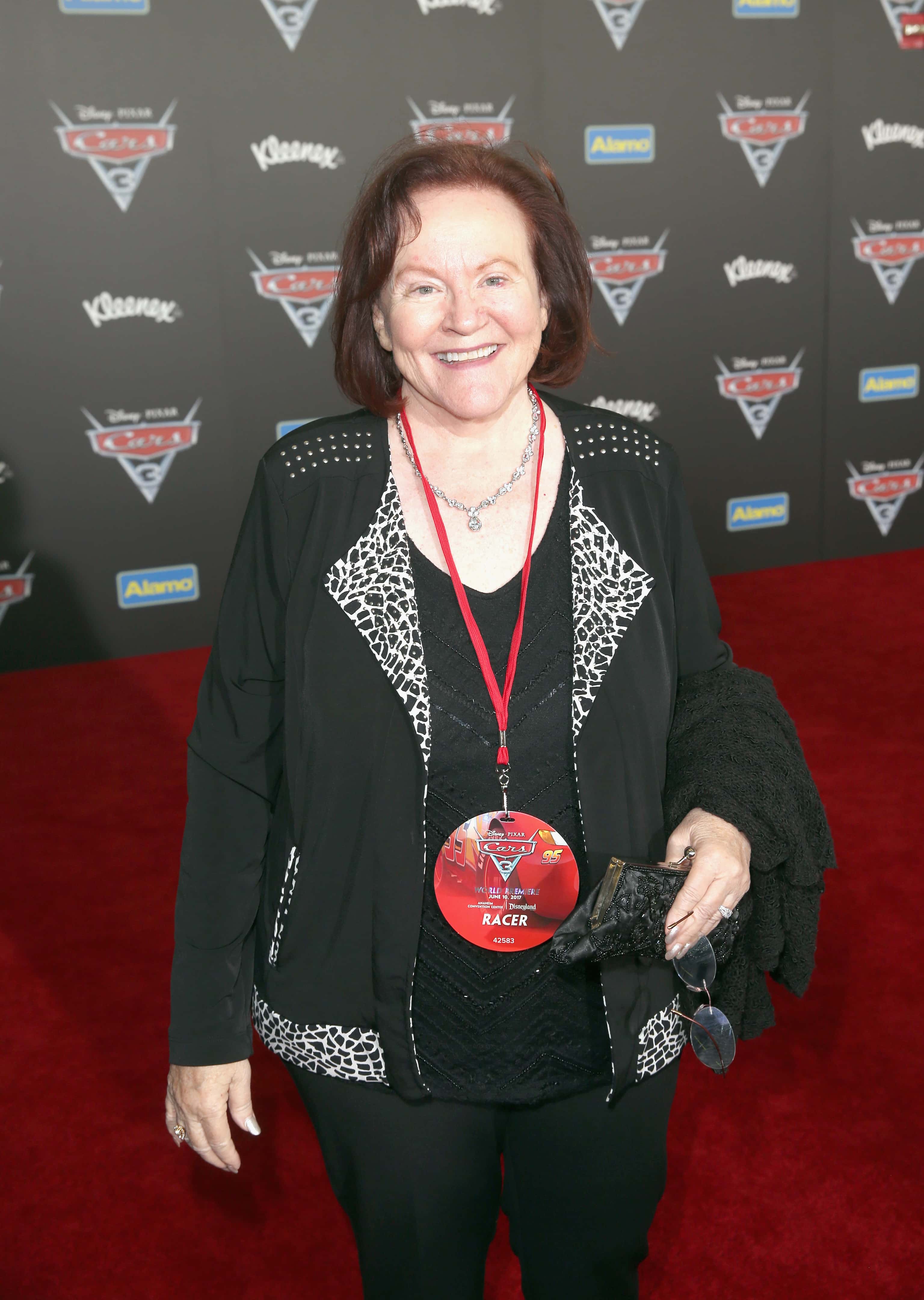 Actor Edie McClurg poses at the World Premiere of Disney/Pixars Cars 3