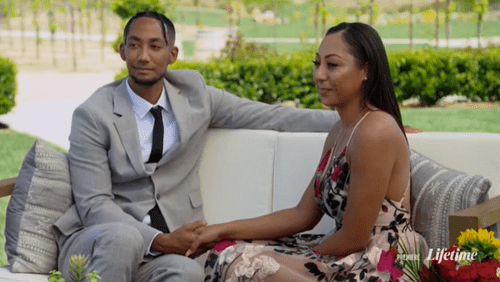 Nate and Stacia in 'Married at First Sight' Season 15 (Lifetime)