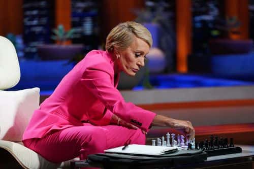 Barbara Corcoran tests out ChessUp on 'Shark Tank' (ABC)