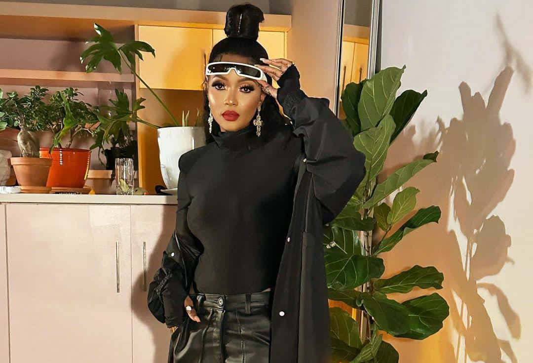 Lunathi Mampofu plays Nandi's best friend, Brenda, in 'Fatal Seduction' (Instagram/@lunathimampofu)