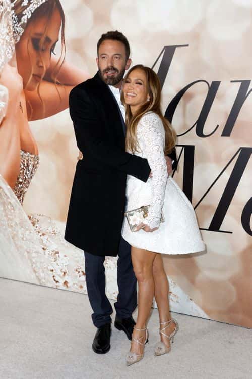 (L-R) Ben Affleck and Jennifer Lopez attend the Los Angeles Special Screening of 