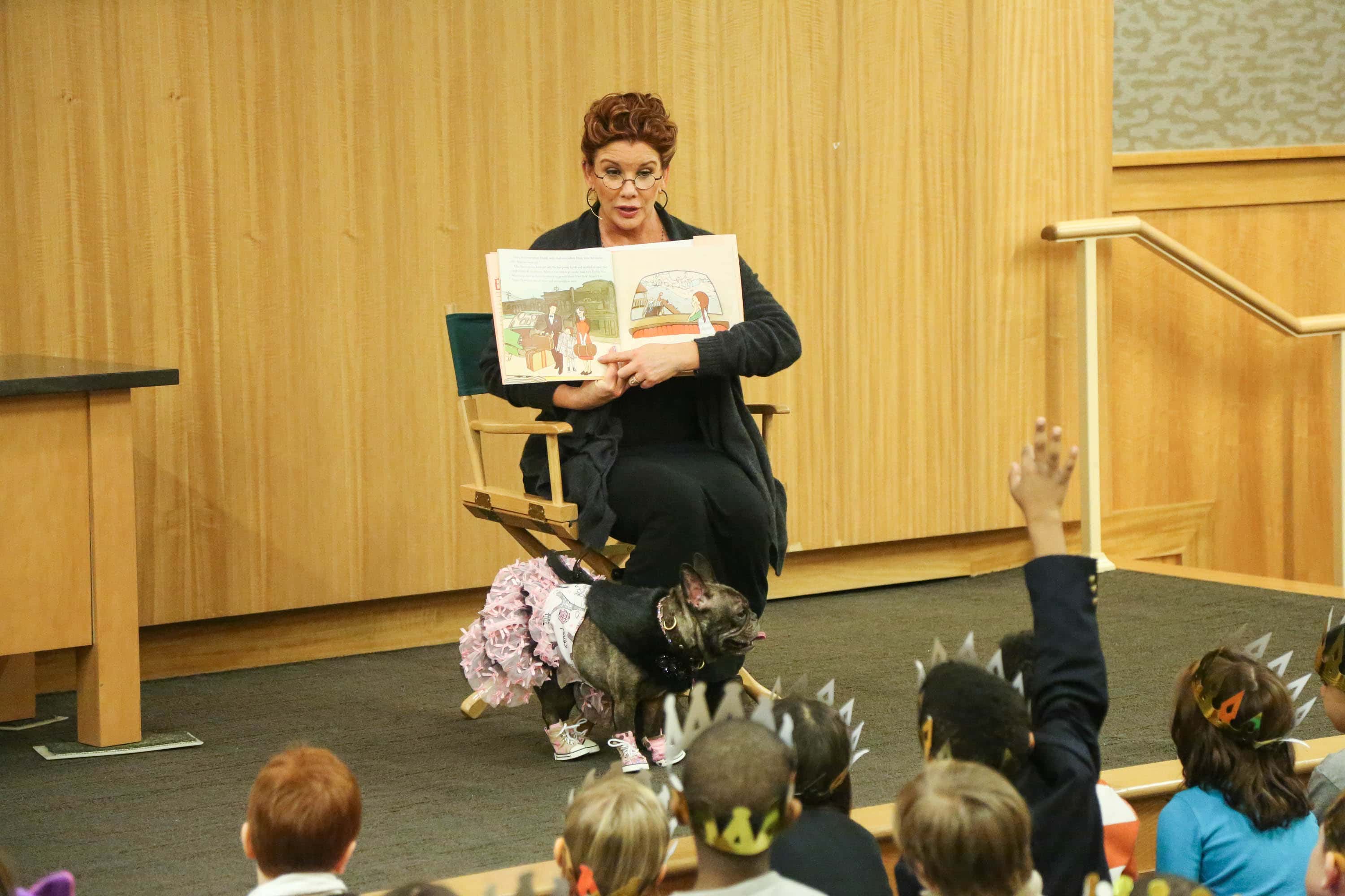 Melissa Gilbert reads her new childrens' book 