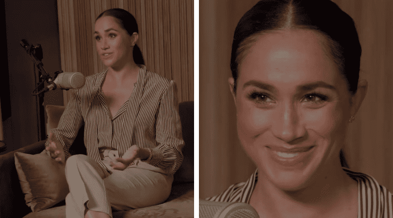 Meghan Markle hosts her podcast, 'The Archetypes' (Instagram/spotify)