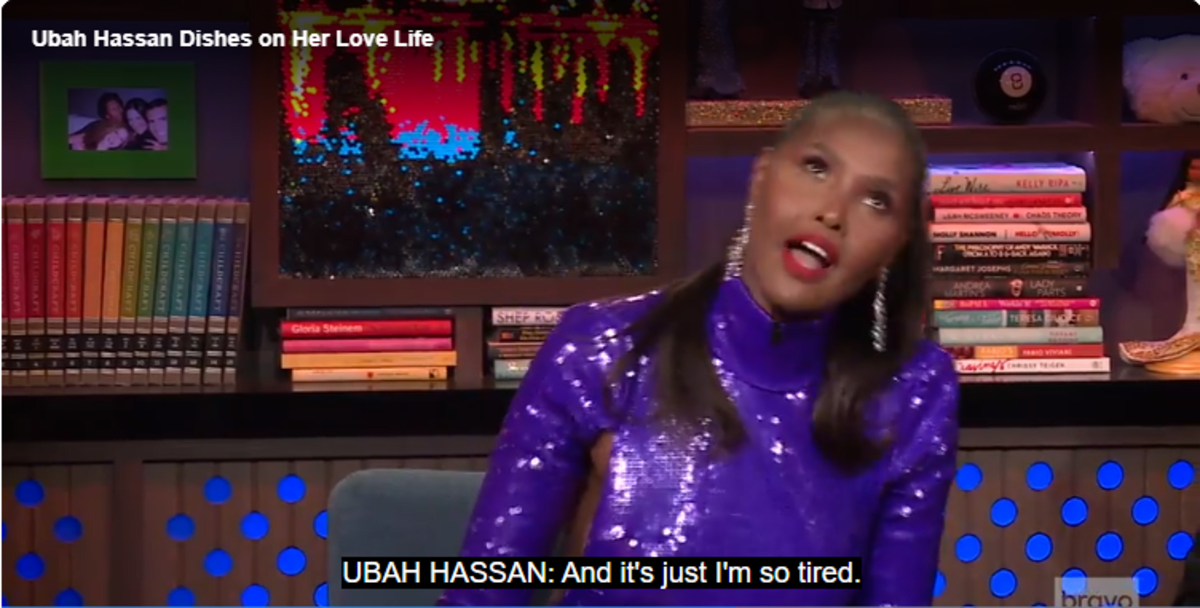 'RHONY' star Ubah Hassan dishes about her new secret realationship (bravotv)