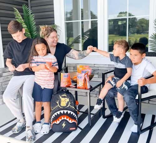'Teen Mom' star Kailyn Lowry with her four children (Instagram/@kaillowry)