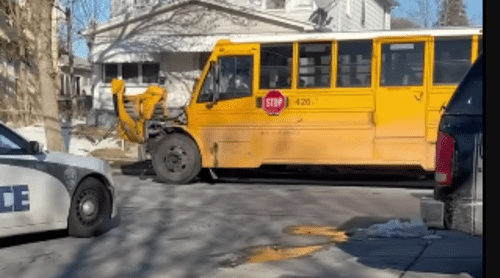 The two men ran in opposite directions but both were eventually arrested by Rochester police