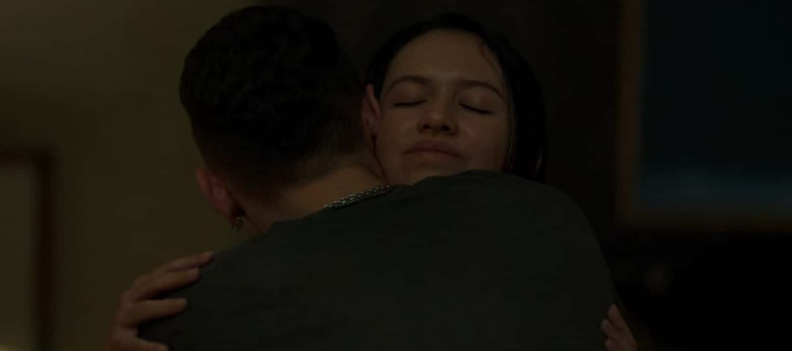 Sergio Ciscar finally meets with her sister Noa in a still from Netflix Spanish series 'Muted' (Netflix)