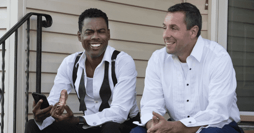 Adam Sandler and Chris Rock in 'The Week Of' (2018) (IMDb)