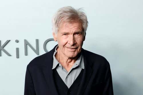 Harrison Ford attends the premiere of Apple TV+'s 
