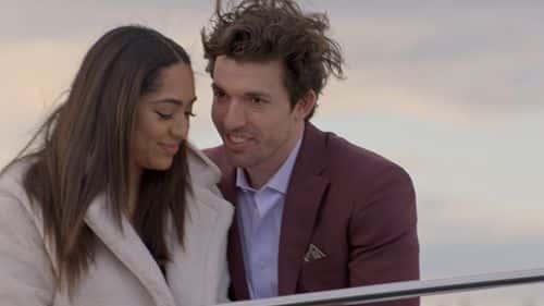 Bliss spent a romantic evening with Zack ahead of their wedding (Netflix)