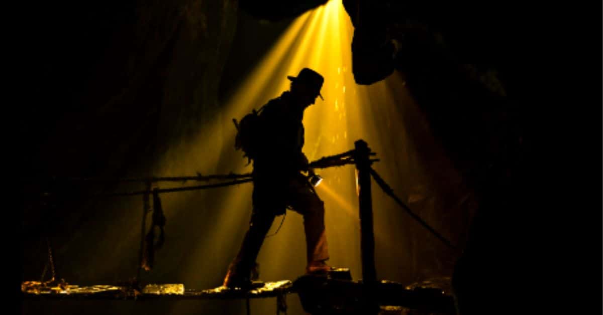 A production still from the untitled fifth 'Indiana Jones' movie (IMDb)